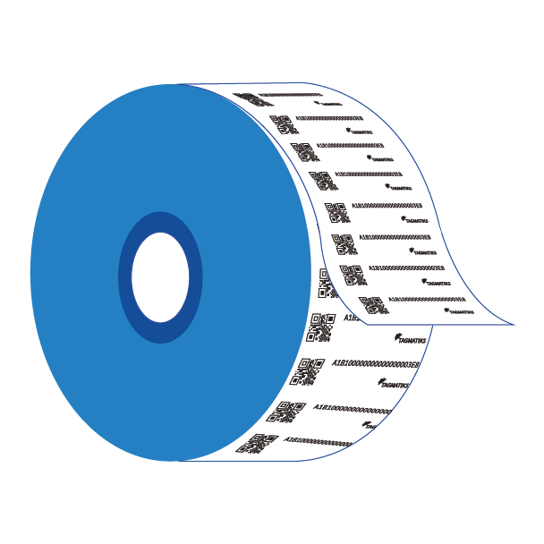 Pre-printed / pre-encoded labels